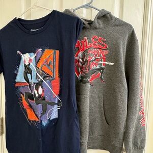 Boys XL Spiderman set